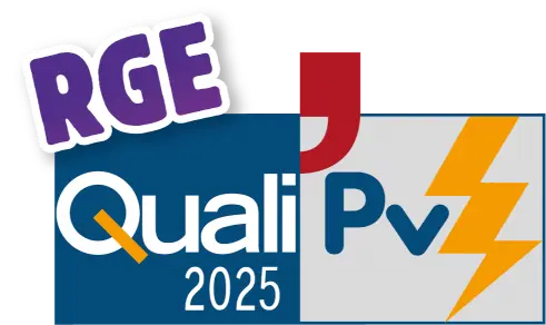 logo QualiPV 2025 certifié RGE