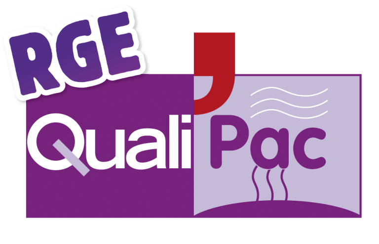 Logo RGE QualiPAC Pompe à chaleur