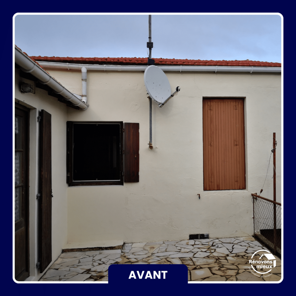 Surgères maison plain pied avant ITE