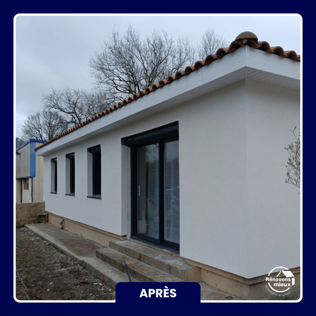 Fontcouverte ITE rénovation après