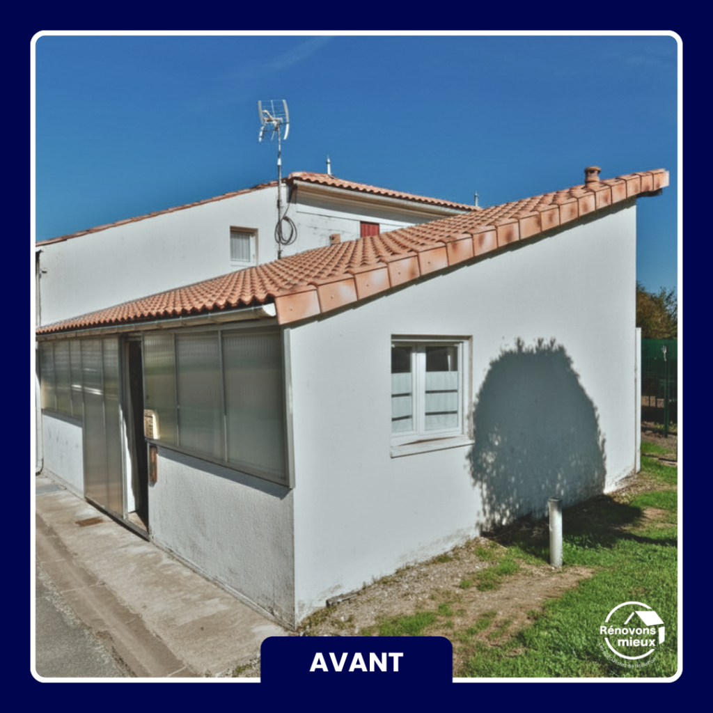 Floirac maison ITE rénovation avant