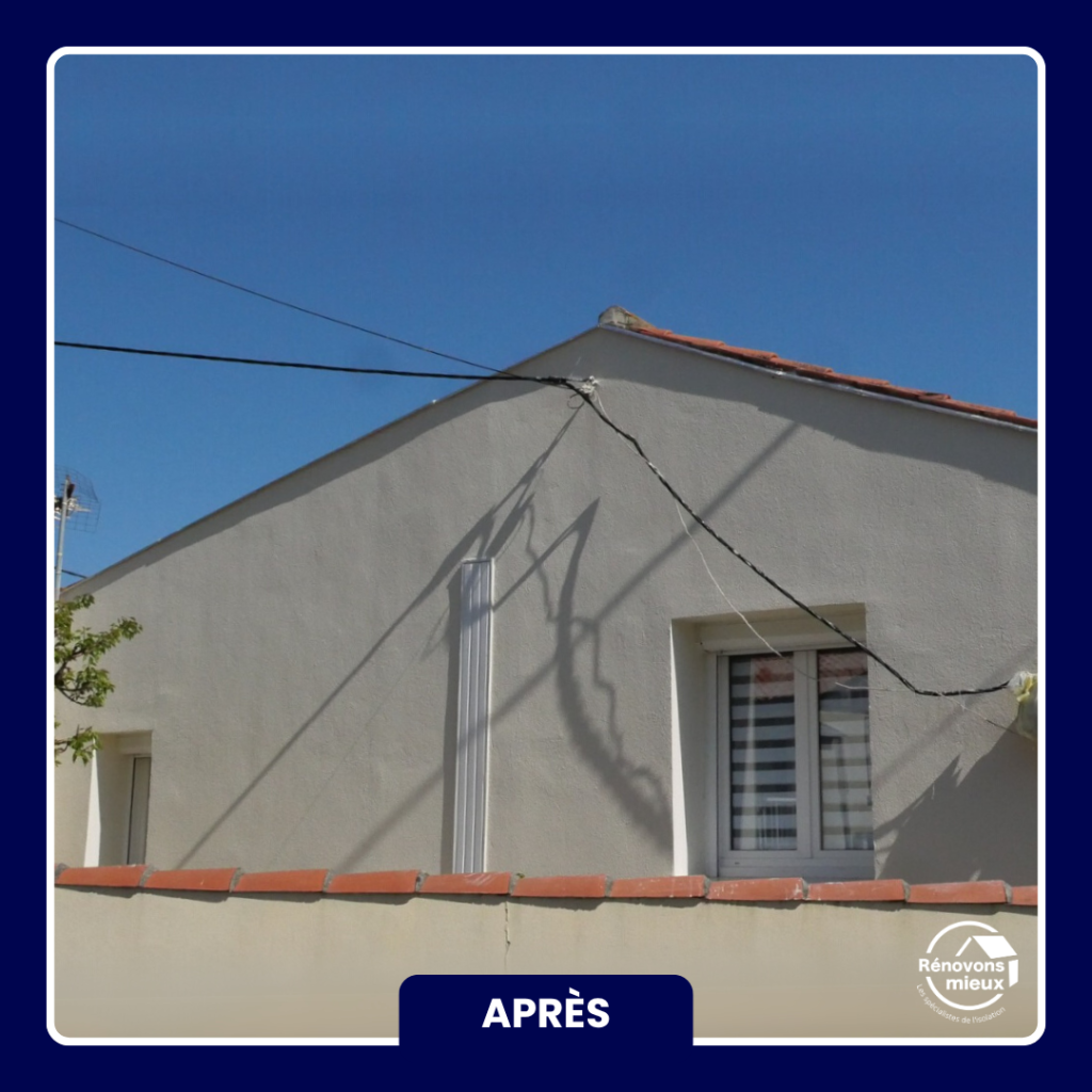 La Rochelle maison plain pied rénovation ITE après