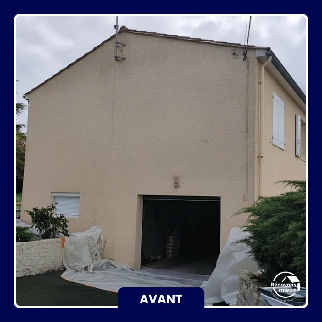 Maison Saint Sauveur d'Aunis rénovation ITE avant