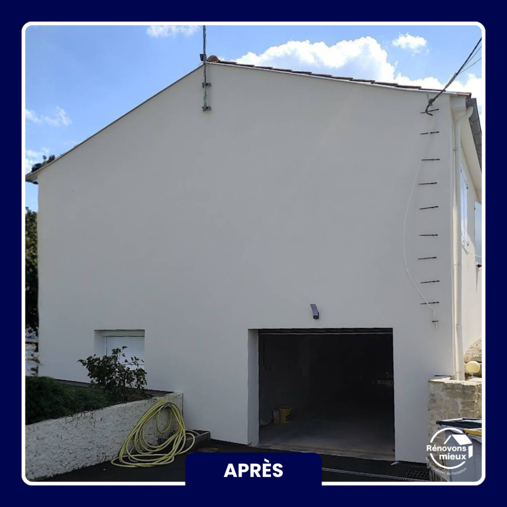 Maison Saint Sauveur d'Aunis rénovation ITE après